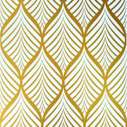 Darrahopens Home & Garden > Decor > Wallpaper Modern Minimalist Yellow And White Geometric Pattern Wallpaper Waterproof Self-Adhesive Vinyl Film For Bathroom Living