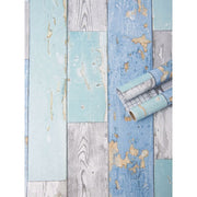 Darrahopens Home & Garden > Decor > Wallpaper Self Adhesive Vinyl Wallpaper For Furniture Countertop Wood Grain Pattern Decorative Sticker,0.456M