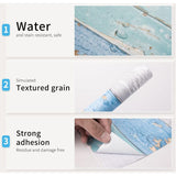 Darrahopens Home & Garden > Decor > Wallpaper Self Adhesive Vinyl Wallpaper For Furniture Countertop Wood Grain Pattern Decorative Sticker,0.456M