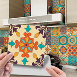Darrahopens Home & Garden > Decor > Wallpaper Waterproof Tile Stickers 15x15cm 24 pcs for Kitchen Furniture Table