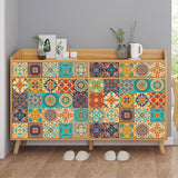 Darrahopens Home & Garden > Decor > Wallpaper Waterproof Tile Stickers 15x15cm 24 pcs for Kitchen Furniture Table