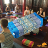Darrahopens Home & Garden > Decor Yoga Block Meditation Cushion Blue