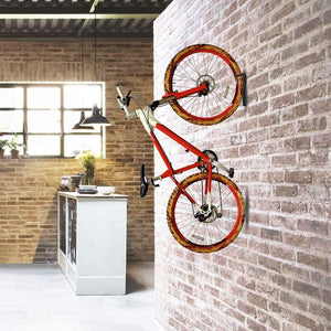Darrahopens Home & Garden > DIY 1x Bike Rack Garage Wall Mount Hanger Hooks Storage Bicycle Vertical for Indoor Shed with Screws