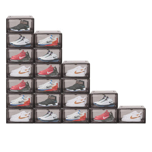 Darrahopens Home & Garden > DIY 20Pcs Premium Acrylic Shoe Box Sneaker Display Storage Case  Boxes Magnetic Door Au