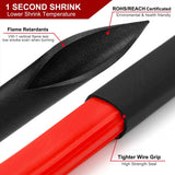 Darrahopens Home & Garden > DIY 2m Polyolefin Shrink Tube 5/32" (4mm) 2:1 Ratio Heat Shrink Tubing Sleeving Wrap Shrinking