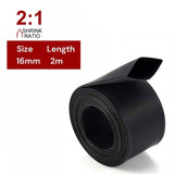 Darrahopens Home & Garden > DIY 2m Polyolefin Shrink Tube 5/8" (16mm) 2:1 Ratio Heat Shrink Tubing Sleeving Wrap Shrinking