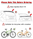 Darrahopens Home & Garden > DIY 3 Bike Universal Cycle Bicycle Car Rear Carrier Rack Hanger Mount for Car Sedan Hatchback Minivan SUV