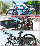 Darrahopens Home & Garden > DIY 3 Bike Universal Cycle Bicycle Car Rear Carrier Rack Hanger Mount for Car Sedan Hatchback Minivan SUV
