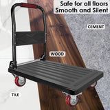 Darrahopens Home & Garden > DIY 4x 4 inch Heavy Duty 2x Fixed + 2x Swivel Casters Load 520kg Lockable Castor Caster Wheels Swivel Casters with Brakes
