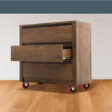 Darrahopens Home & Garden > DIY 4x 4 inch Heavy Duty 2x Fixed + 2x Swivel Casters Load 520kg Lockable Castor Caster Wheels Swivel Casters with Brakes