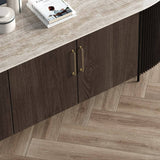Darrahopens Home & Garden > DIY 96mm Polished gold Furniture Kitchen Bathroom Cabinet Handles Drawer Bar Handle Pull Knob