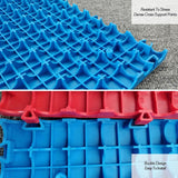 Darrahopens Home & Garden > DIY > Building Materials 1.8 cm thick plastic interlocking floor tiles/grilles for car wash bays and car detailing shops - plastic divider mats - yellow （1pc）