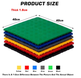 Darrahopens Home & Garden > DIY > Building Materials 1.8 cm thick plastic interlocking floor tiles/grilles for car wash bays and car detailing shops - plastic divider mats - yellow （1pc）