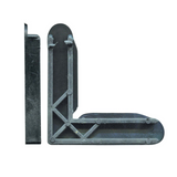 Darrahopens Home & Garden > DIY > Building Materials 11x25mm Rolltrak Flyscreen Corner Stake (1 pack of 50) Black Plastic