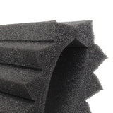 Darrahopens Home & Garden > DIY > Building Materials 12pcs 300x300x25mm Acoustic Foam Soundproofing Panels For KTV Bar Soundproofing Studio Wedges Soundproofing Wall Panels Espuma