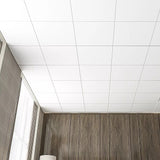 Darrahopens Home & Garden > DIY > Building Materials 12x Smooth Drop Ceiling Tile 2ft x 2ft PVC Ceiling Panel