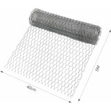 Darrahopens Home & Garden > DIY > Building Materials Galvanized Hexagonal Chicken Wire 400Mm X 5M For Craft Projects, Gardening, Home Decor