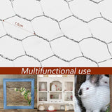 Darrahopens Home & Garden > DIY > Building Materials Galvanized Hexagonal Chicken Wire 400Mm X 5M For Craft Projects, Gardening, Home Decor