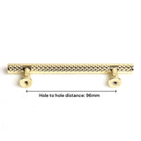 Darrahopens Home & Garden > DIY > Building Materials Gold Solid Zinc Kitchen Cabinet Handles Drawer Bar Handle Pull 96mm