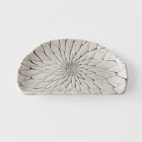 Darrahopens Home & Garden > DIY > Building Materials Plate D Shaped 21cm Grey Net Design