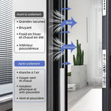 Darrahopens Home & Garden > DIY > Building Materials Self-Adhesive Rubber Door Window Seal D-Profile 6M Black for Cooling and Sound Insulation Weather Strip