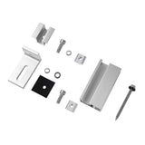 Darrahopens Home & Garden > DIY > Building Materials Universal Solar Panel Roof Mount Kit with Clamps – Brackets for RV, Home, Shed
