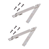 Darrahopens Home & Garden > DIY > Door Hardware 2 Set Folding Support Hinges Lid Lift Up Stay Hinge for Wooden Boxes Cabinet Cupboard Furniture Hardware In Australia - Darrahopens