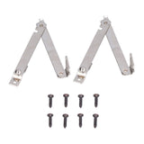 Darrahopens Home & Garden > DIY > Door Hardware 2 Set Folding Support Hinges Lid Lift Up Stay Hinge for Wooden Boxes Cabinet Cupboard Furniture Hardware In Australia - Darrahopens