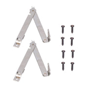 Darrahopens Home & Garden > DIY > Door Hardware 2 Set Folding Support Hinges Lid Lift Up Stay Hinge for Wooden Boxes Cabinet Cupboard Furniture Hardware In Australia - Darrahopens