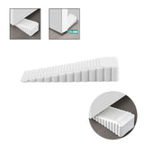 Darrahopens Home & Garden > DIY > Door Hardware 2Pcs Thick Rubber Wedge Door Stoppers Floor Carpet Heavy Duty Door Stop Security