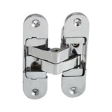 Darrahopens Home & Garden > DIY > Door Hardware 3D Invisible Hinge. Satin Stainless Steel. 2 Pieces, 2395Mm (Left + Right)