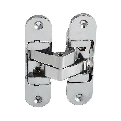 Darrahopens Home & Garden > DIY > Door Hardware 3D Invisible Hinge. Satin Stainless Steel. 2 Pieces, 2395Mm (Left + Right)
