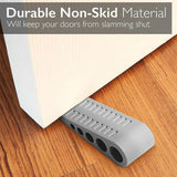 Darrahopens Home & Garden > DIY > Door Hardware 3Pcs Rubber Grip Wedge Door Stoppers Floor Carpet Heavy Duty Door Stop Security