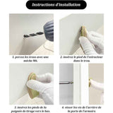 Darrahopens Home & Garden > DIY > Door Hardware 4 pcs Leather Handle Furniture Knobs Leather Handles Window Leather Door Knobs Wardrobe Door Knobs For Cabinets