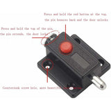 Darrahopens Home & Garden > DIY > Door Hardware 4 pcs Spring Window Cabinet Knob Automatic Door Latch Lock Furniture Cabinet Drawer Door Lock With Spring Knob