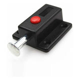 Darrahopens Home & Garden > DIY > Door Hardware 4 pcs Spring Window Cabinet Knob Automatic Door Latch Lock Furniture Cabinet Drawer Door Lock With Spring Knob