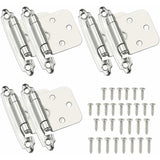 Darrahopens Home & Garden > DIY > Door Hardware 6 pcs Door Hinge Self Closing Hinge Cold ROlled Steel Material Spring Hinge With DAmper For Door Closet Shoe Cabinet