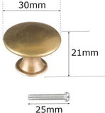Darrahopens Home & Garden > DIY > Door Hardware Cabinet Door Handles - Brass Door Handles - Antique Brass Handles - Cabinet Handles - 20 Items