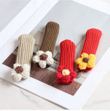 Darrahopens Home & Garden > DIY > Door Hardware Door Handle Gloves - 4-Piece Set - Knitted Door Handle Gloves - Soft Door Handle Gloves - Warm Door Handle Gloves for Winter