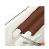 Darrahopens Home & Garden > DIY > Door Hardware Double-Sided Draft Stopper for Doors, Snake Door Draft Guard and Weather Seal