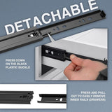 Darrahopens Home & Garden > DIY > Door Hardware Drawer Slide With DAmper Drawer Slide 45Kg Load Capacity With Ball Bearing 1 Pair