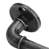 Darrahopens Home & Garden > DIY > Door Hardware Gate Pull Handle Zinc Alloy Retro Round Base Furniture Hardware for Door Drawer Cabinet Wardrobe Closet Retro Silver In Australia - Darrahopens
