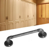Darrahopens Home & Garden > DIY > Door Hardware Gate Pull Handle Zinc Alloy Retro Round Base Furniture Hardware for Door Drawer Cabinet Wardrobe Closet Retro Silver In Australia - Darrahopens