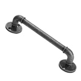 Darrahopens Home & Garden > DIY > Door Hardware Gate Pull Handle Zinc Alloy Retro Round Base Furniture Hardware for Door Drawer Cabinet Wardrobe Closet Retro Silver In Australia - Darrahopens