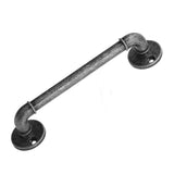 Darrahopens Home & Garden > DIY > Door Hardware Gate Pull Handle Zinc Alloy Retro Round Base Furniture Hardware for Door Drawer Cabinet Wardrobe Closet Retro Silver In Australia - Darrahopens