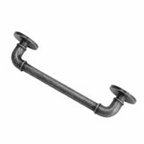 Darrahopens Home & Garden > DIY > Door Hardware Gate Pull Handle Zinc Alloy Retro Round Base Furniture Hardware for Door Drawer Cabinet Wardrobe Closet Retro Silver In Australia - Darrahopens