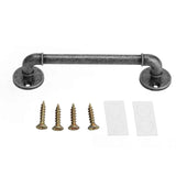 Gate Pull Handle Zinc Alloy Retro Round Base Furniture Hardware for Door Drawer Cabinet Wardrobe Closet Retro Silver In Australia - Darrahopens