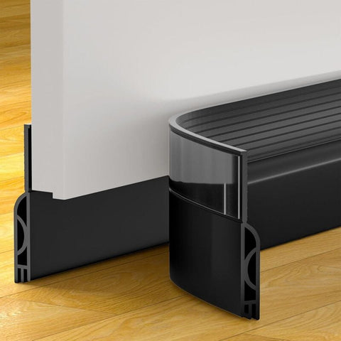 Darrahopens Home & Garden > DIY > Door Hardware Insulated Door Bottom 100 Cm, Self-Adhesive Door Draught Excluder, Silicone Door Bottom Anti Cold Thermal Insulation