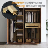 Darrahopens Home & Garden > DIY > Door Hardware Magnetic Door Catches For Drawers Or Cabinets Door Closure, Stainless Steel Gold Finish, 4 pcs, Ecat001G-4P-Fr
