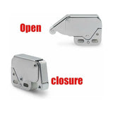 Darrahopens Home & Garden > DIY > Door Hardware Mini latches with spring, 6 pcs Mini automatic spring lock, Spring lock, Spring lock Mini cabinet lock Mini latch for kitchen cabinet door